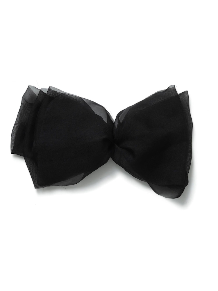 Aela Floppy Black Hair Bow - Image 3 of 3
