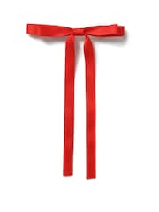 Rot - Aela Skinny Hair Bow - Bild 1 von 1