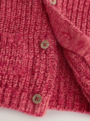 Red 100% Cotton My First Christmas Baby Knitted Cardigan - Image 7 of 12