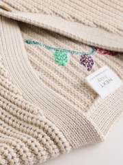 Natural Oh What Fun Christmas - Baby Strickjacke - Bild 9 von 12