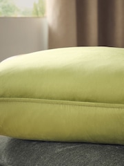 Bright Green 40 x 59cm Matte Velvet Cushion - Image 3 of 6