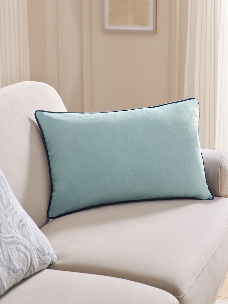 Light Blue 40 x 59cm Cushion - Image 1 of 5