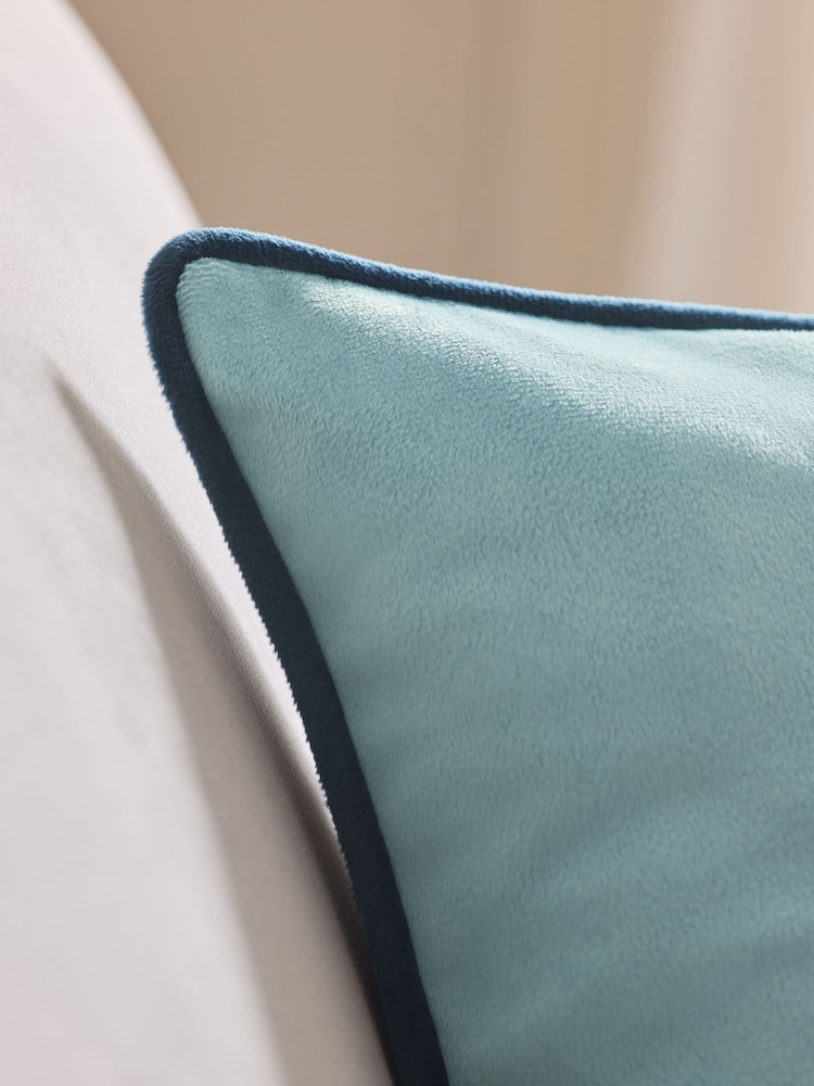 Light Blue 40 x 59cm Cushion - Image 2 of 5