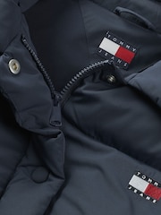 Tommy Jeans Blue Badge Collar Jacket - Image 7 of 7