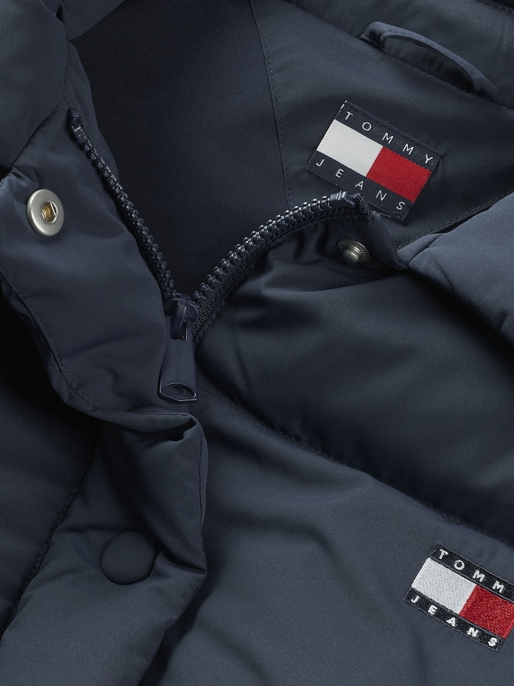 Tommy Jeans Blue Badge Collar Jacket - Image 7 of 7
