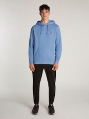 Tommy Jeans Blue Badge 100% Cotton Hoodie - Image 3 of 7
