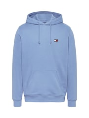 Tommy Jeans Blue Badge 100% Cotton Hoodie - Image 5 of 7