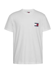 Tommy Jeans Natural Heritage Flag 100% Cotton T-Shirt - Image 5 of 7