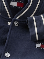Chaqueta universitaria de mezcla de lana Tommy Jeans - Imagen 7 de 7