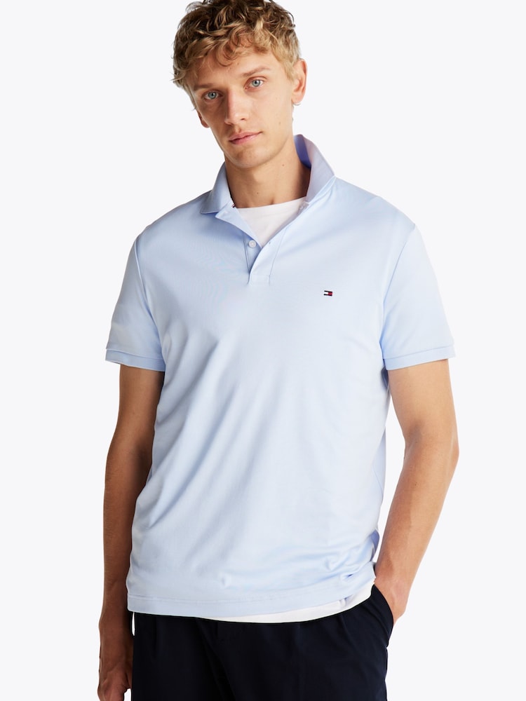 Tommy Hilfiger Liquid 100% Cotton Regular Polo Shirt - صورة 1 من 6