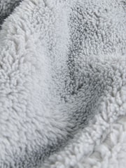 Grey Baby Fleece Pramsuit - Image 9 of 9
