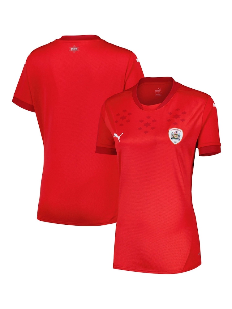 Puma Red Womens Barnsley Puma Home Shirt 2024-25 - Image 1 of 3