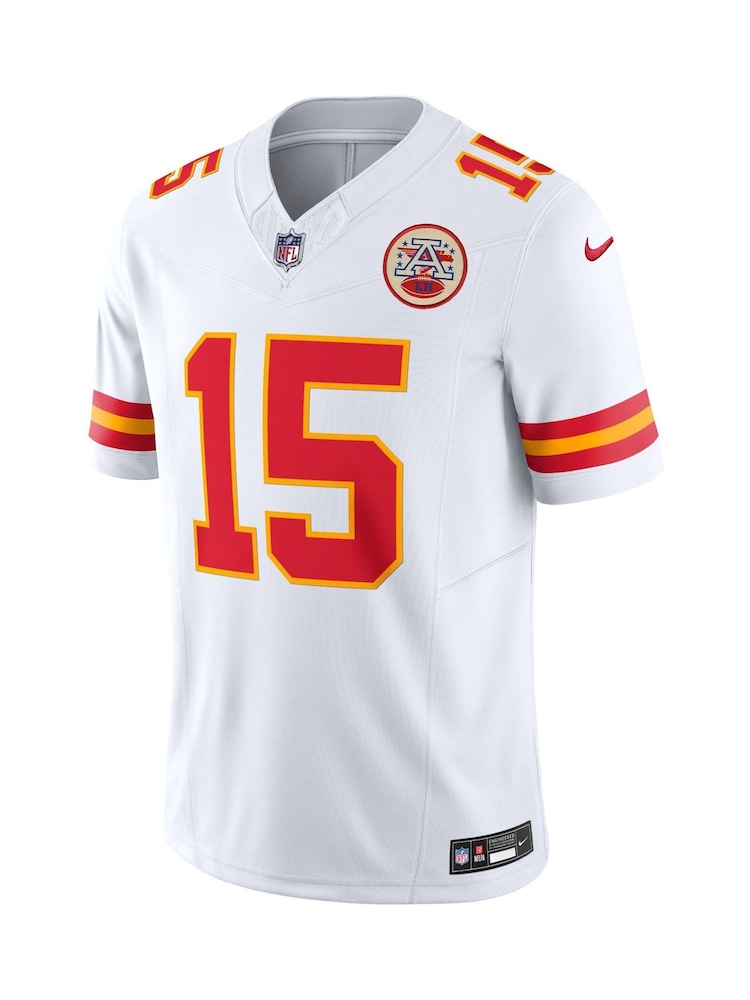 Fanatics NFL Kansas City Chiefs Road Limited Patrick Mahomes White Jersey - Image 2 of 3