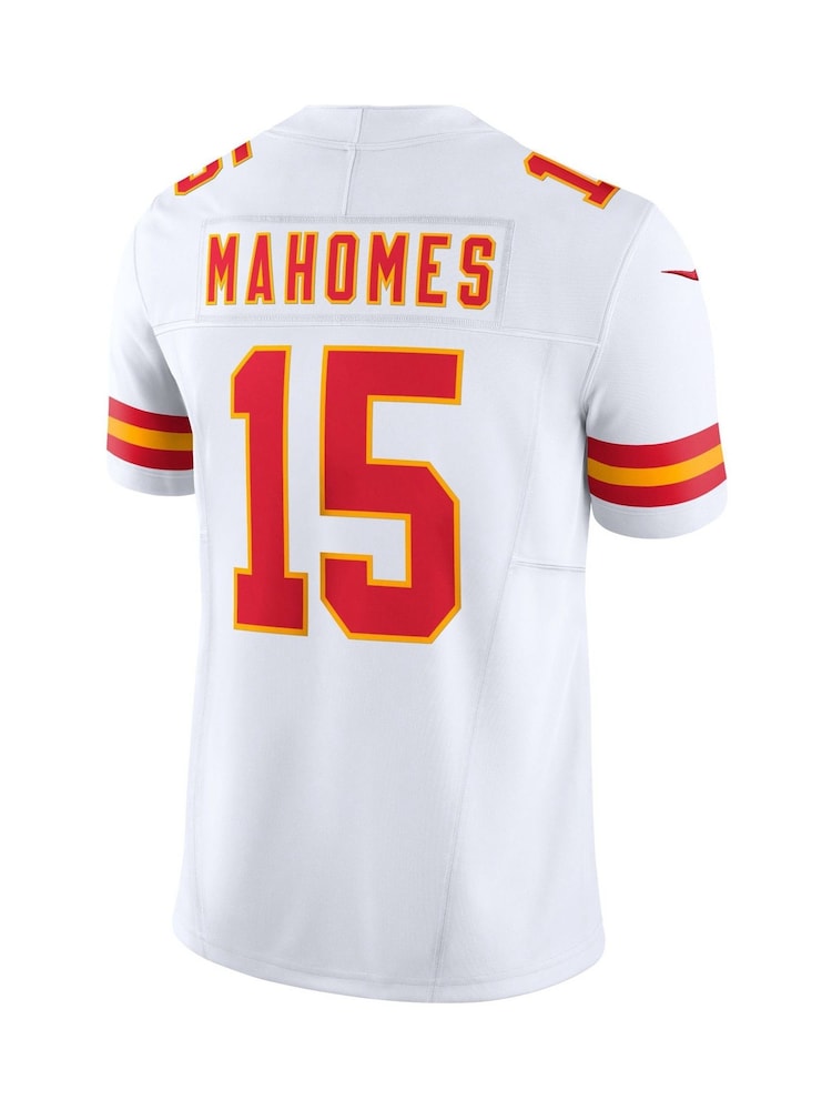 Fanatics NFL Kansas City Chiefs Road Limited Patrick Mahomes White Jersey - Image 3 of 3