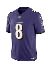 Fanatics Purple NFL Baltimore Ravens Home Limited Lamar Jackson Purple Jersey - Image 2 of 3