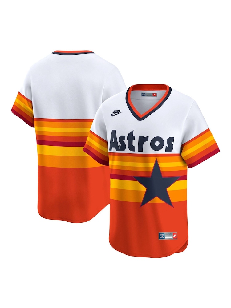 Nike White Houston Astros Limited Cooperstown 1994 Jersey - Image 1 of 3