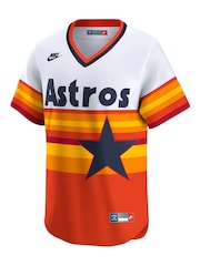Nike White Houston Astros Limited Cooperstown 1994 Jersey - Image 2 of 3