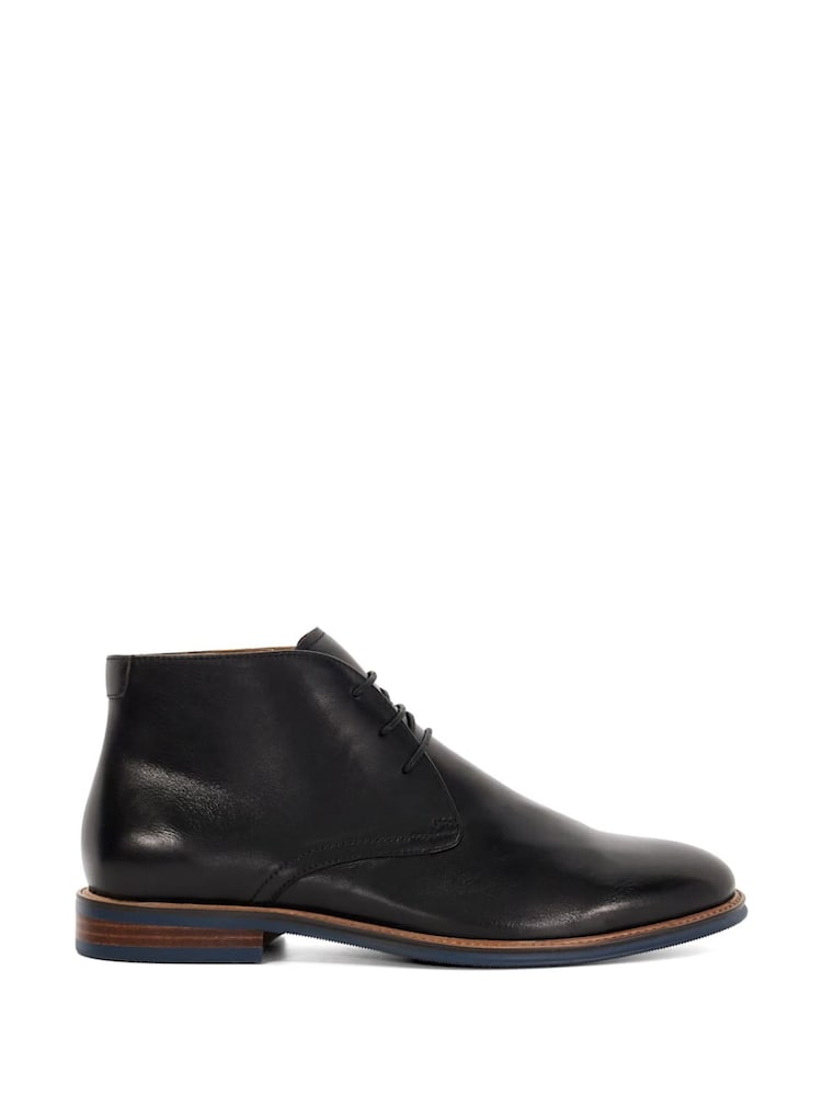 Dune London Black Millers Comfort Sole Chukka Boots - Image 2 of 6