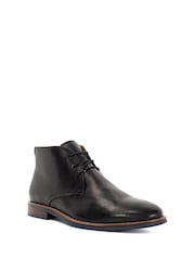 Dune London Black Millers Comfort Sole Chukka Boots - Image 3 of 6