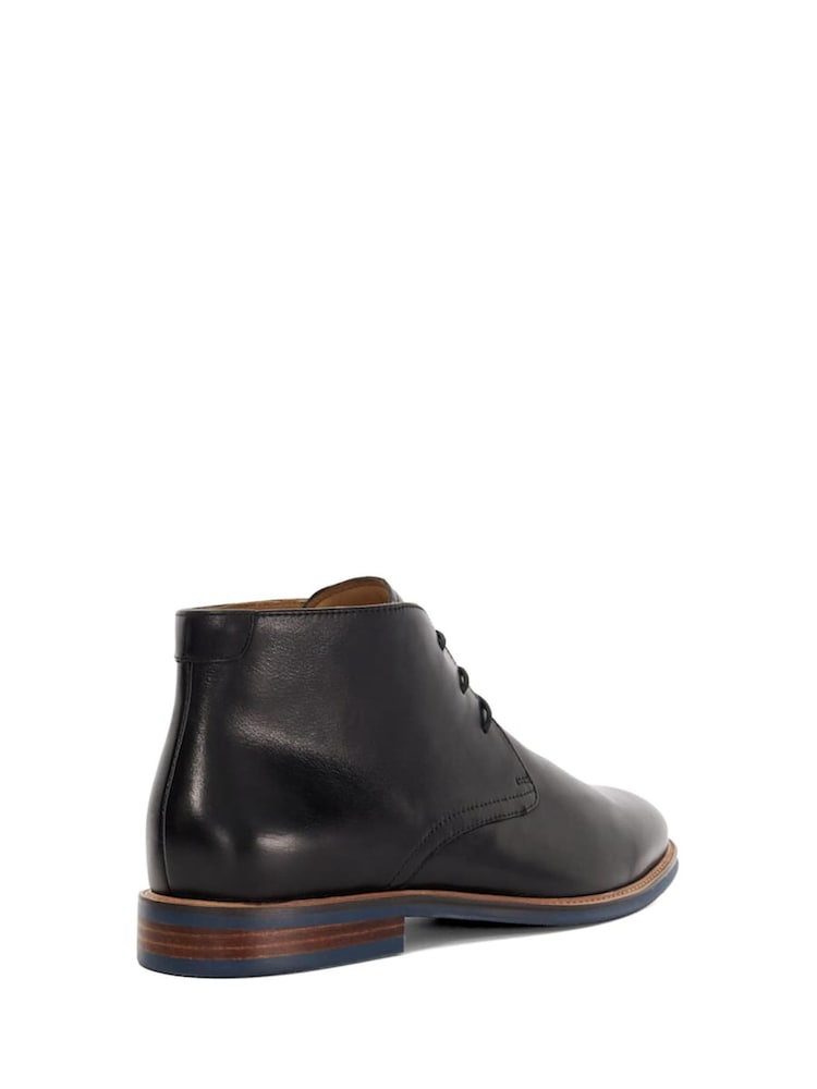 Dune London Black Millers Comfort Sole Chukka Boots - Image 4 of 6
