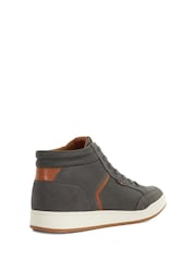 Gris - Zapatillas de deporte con detalle en el cuello Streets de Dune London - Imagen 4 de 6