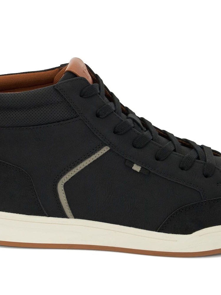 Negro - Zapatillas de deporte con detalle en el cuello Streets de Dune London - Imagen 6 de 6 Negro - Zapatillas de deporte con detalle en el cuello Streets de Dune London - Imagen 6 de 6