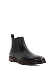 Dune London Black Maxton Chelsea Boots - Image 4 of 6