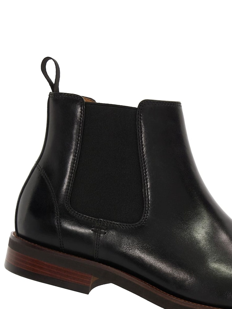 Dune London Black Maxton Chelsea Boots - Image 6 of 6