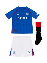 Castore Blue Glasgow Rangers Home Infant Kit 2024-25 - Image 1 of 2