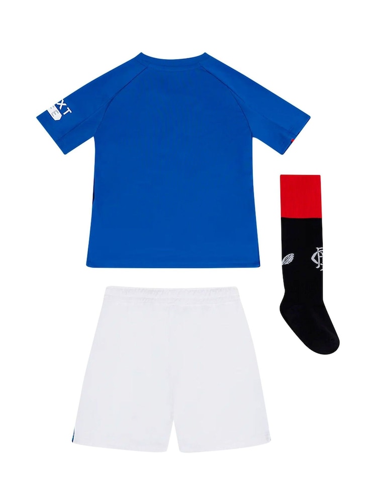 Castore Blue Glasgow Rangers Home Infant Kit 2024-25 - Image 2 of 2