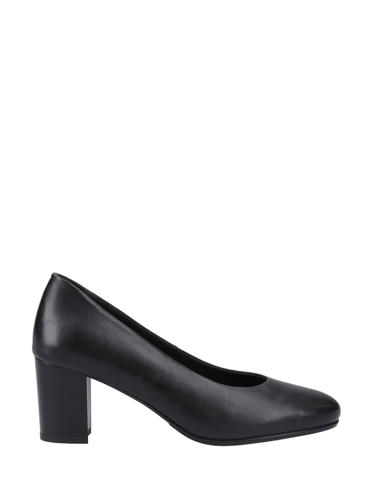 Hush Puppies Ivana Court Black Shoes - Image 1 of 5 Hush Puppies Ivana Court Black Shoes - Image 1 of 5