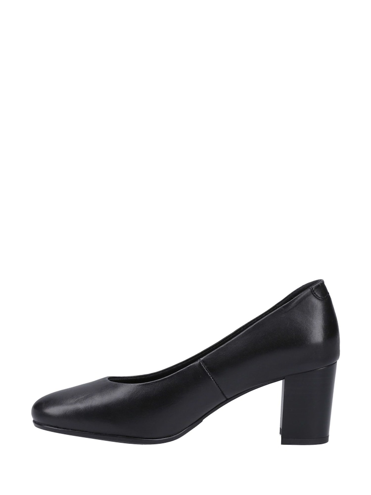 Hush Puppies Ivana Court Black Shoes - Image 2 of 5 Hush Puppies Ivana Court Black Shoes - Image 2 of 5