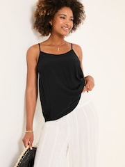 FatFace Sisley Black Cami - Image 1 of 5