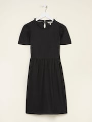 FatFace Josie Black Jersey Dress - Image 6 of 6