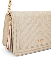 Carvela Cream Lara Tassel Flapover Bag - Image 5 of 5