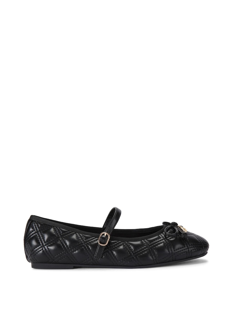 Carvela Diamond Quilt Ballerina Shoes - Image 2 of 5
