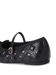 Carvela Diamond Quilt Ballerina Shoes - Image 5 of 5
