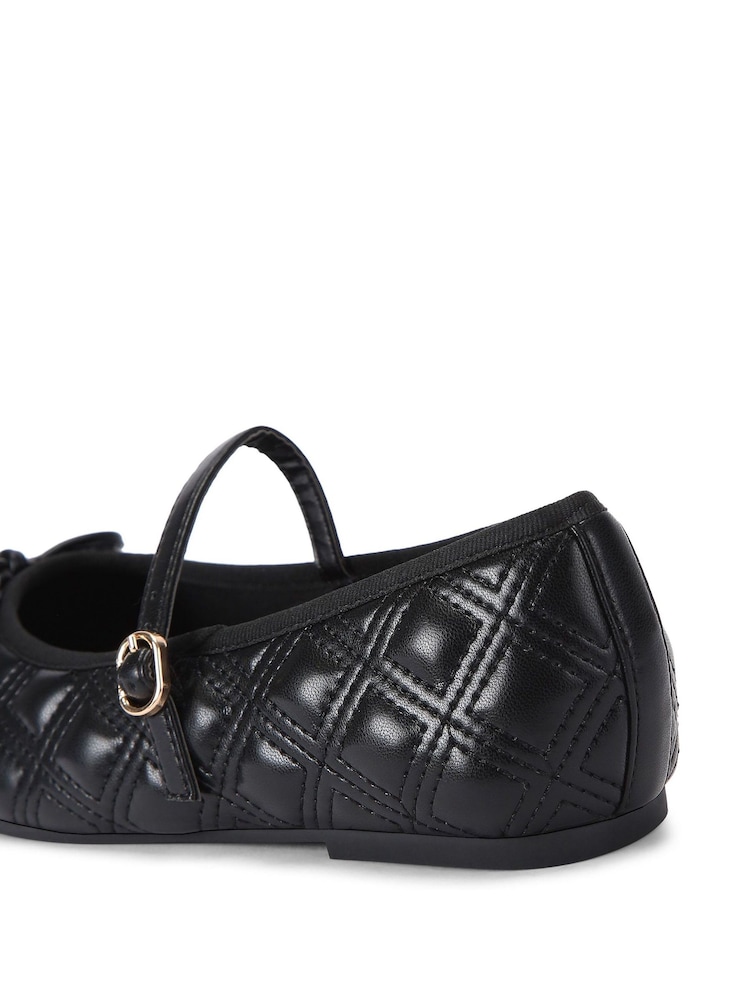 Carvela Diamond Quilt Ballerina Shoes - Image 5 of 5
