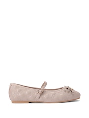 Vaalea beige - Carvela Diamond Quilt Ballerina Kengät - Kuva 2 / 5