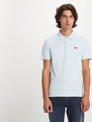 Blau - Levi's® Housemark Polo-Shirt in schmaler Passform - Bild 1 von 4