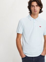 Blau - Levi's® Housemark Polo-Shirt in schmaler Passform - Bild 3 von 4