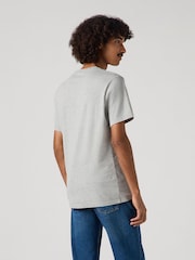 Levi's® Grey 100% Cotton Original Housemark V-Neck T-Shirt - Image 2 of 7