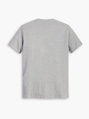 Levi's® Grey 100% Cotton Original Housemark V-Neck T-Shirt - Image 6 of 7