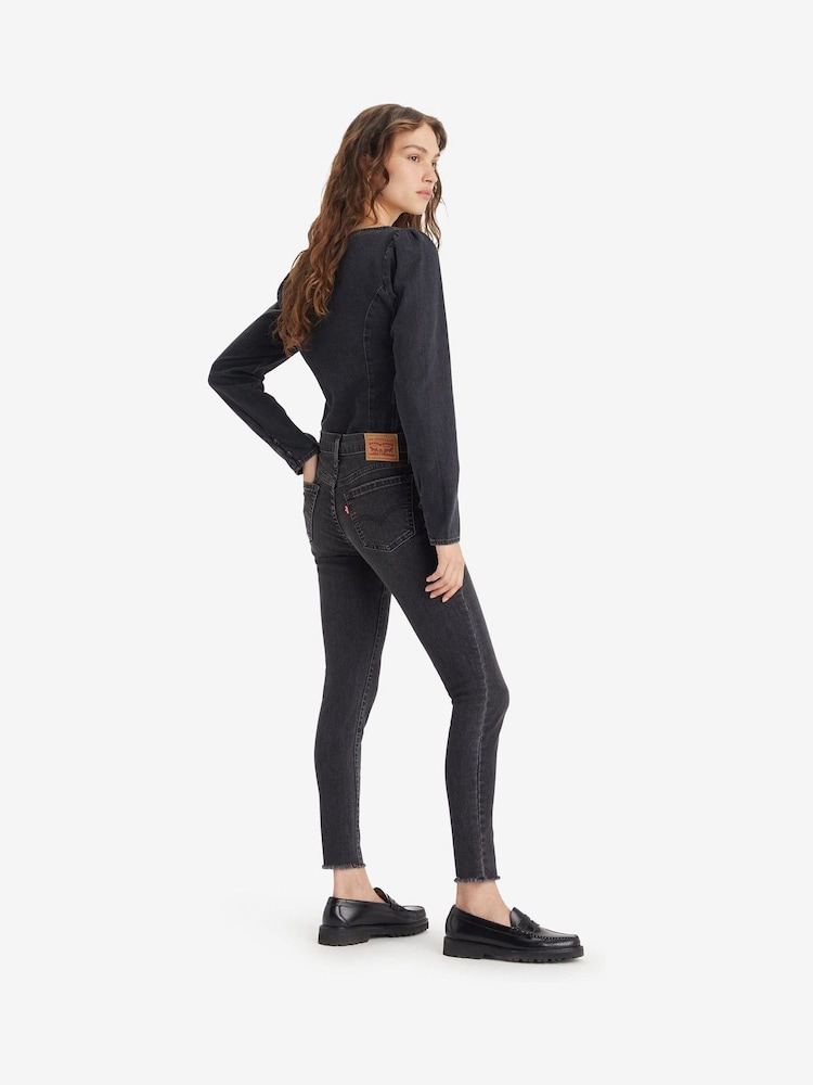 Levi's® Black 710 Super Skinny Jeans - Image 2 of 5