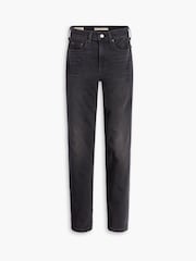 Zwart - Levi's® 724™ rechte jeans met hoge taille  - Image 6 of 8