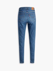 Levi's® Blue 720 Hirise Super Skinny Med Jeans - Image 5 of 7