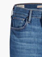 Levi's® Blue 720 Hirise Super Skinny Med Jeans - Image 6 of 7