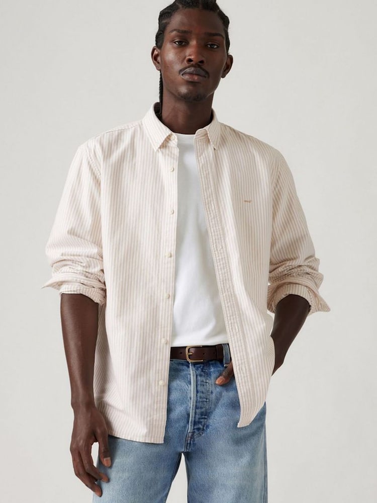 Levi's® Blue 100% Cotton Authentic Button Down Shirt - Image 1 of 5