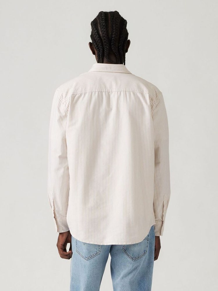 Levi's® Blue 100% Cotton Authentic Button Down Shirt - Image 2 of 5