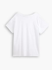 Blanco - Levi's® Perfect V-Neck 100% Cotton T-Shirt - Imagen 2 de 3